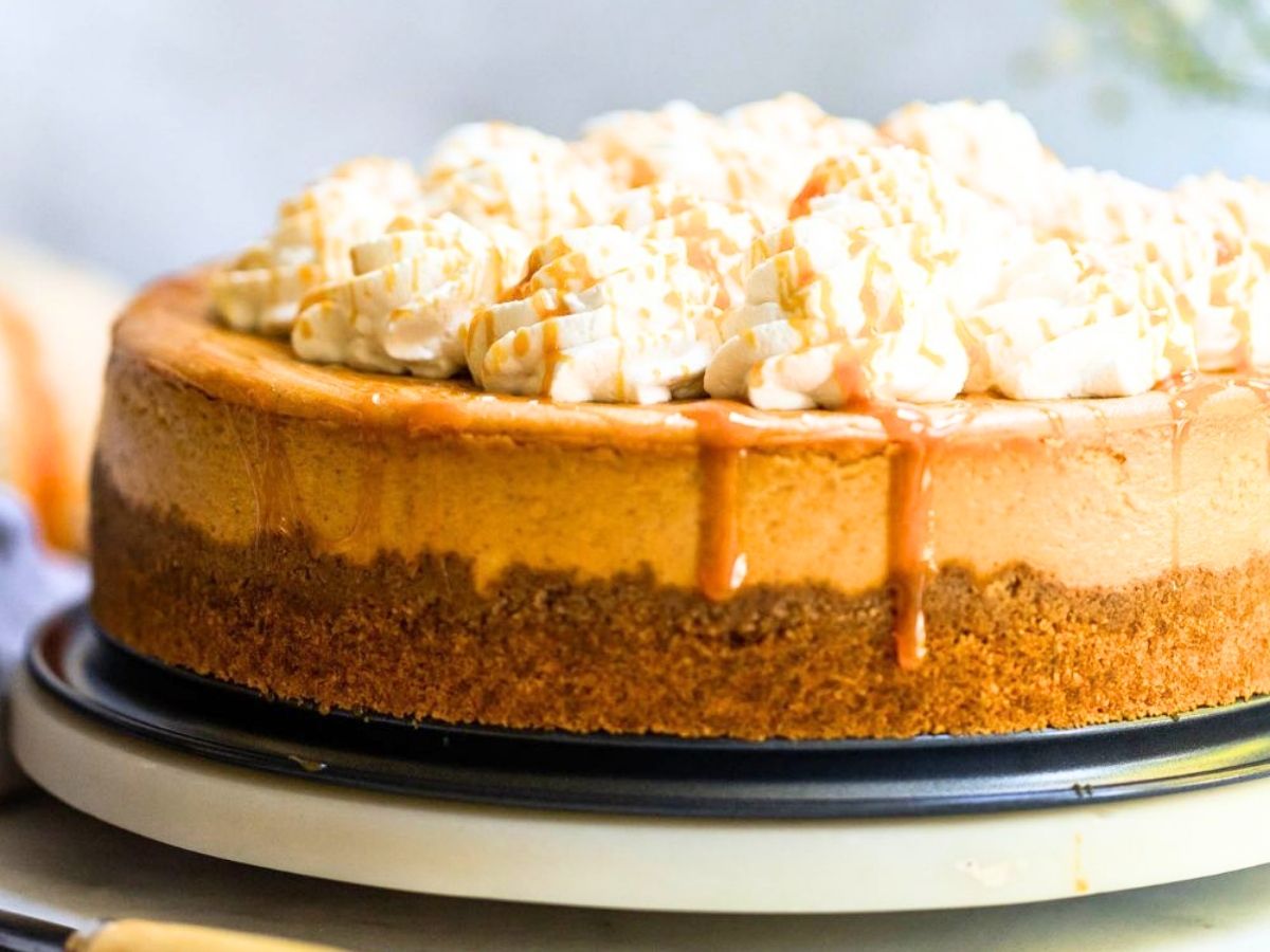 Sea Salt Caramel Cheesecake